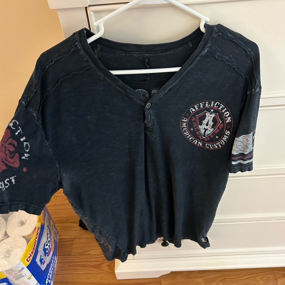 Affliction Charcoal Arlen Ness Tee